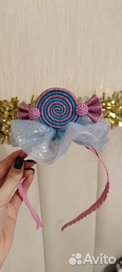 Ободок конфетка