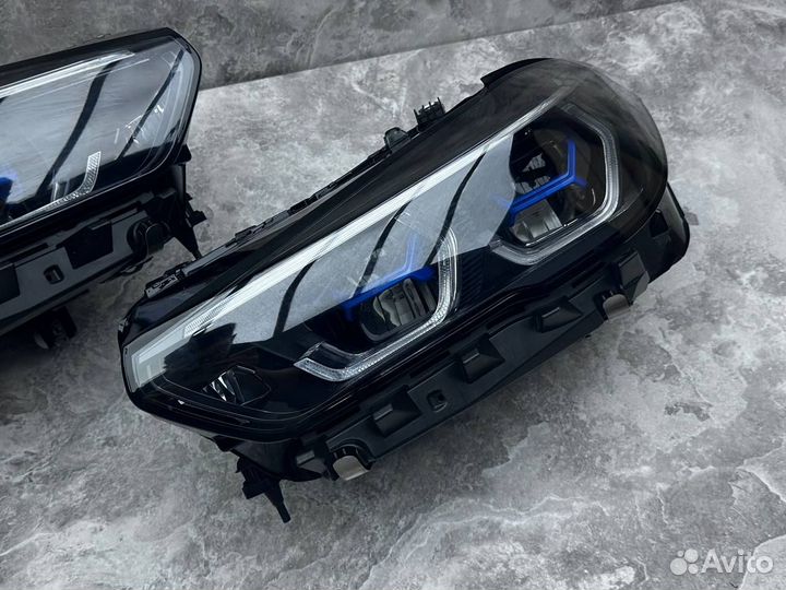 Фары BMW X6 G06 Shadow Laser