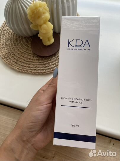 Пилинг-пенка с кислотами
