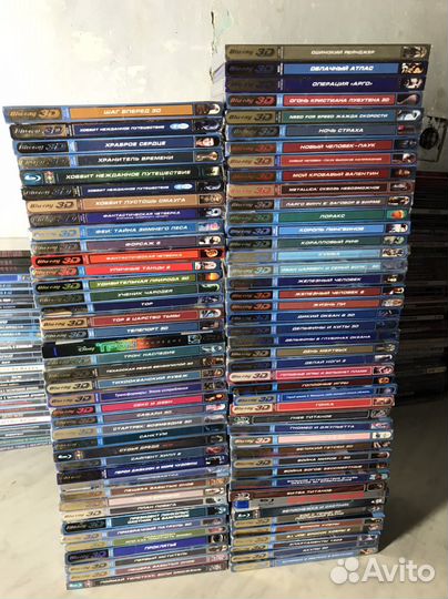 Большой выбор 3d блюрей фильмов