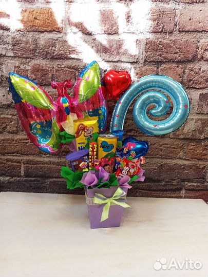 Сладкие букеты