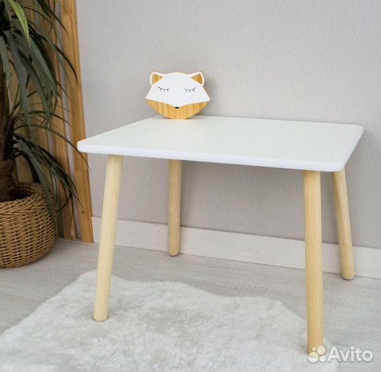 Детская мебель Стол и Стул Детский Мишка