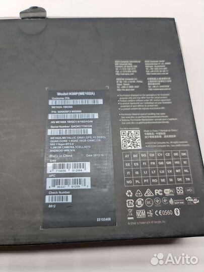 Планшет asus MeMO Pad 10 ME102A Android 4.2