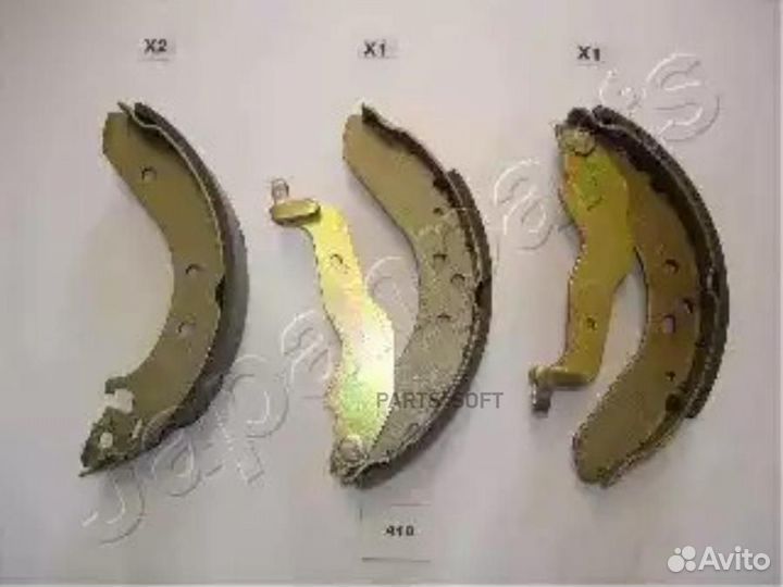Japanparts GF-410AF Колодки тормозные барабанные