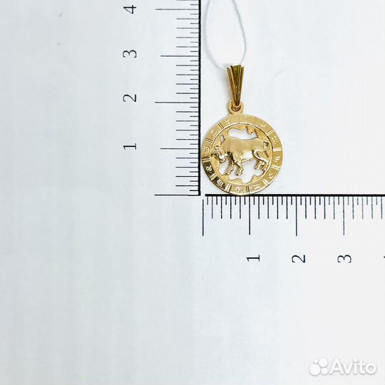 Золотая подвеска