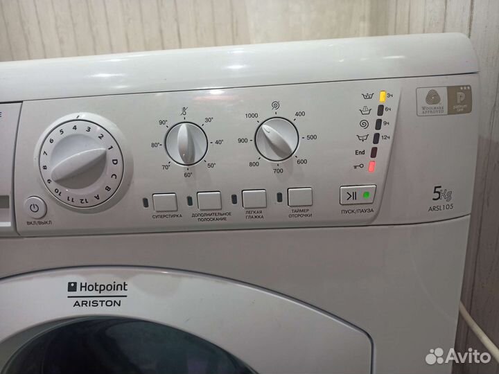 Стиральная машина hotpoint ariston 5кг 1000об