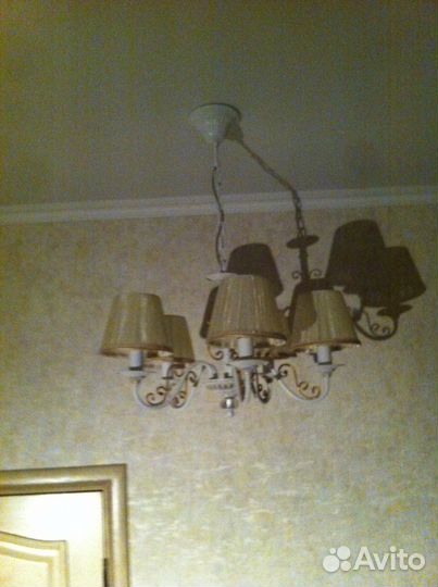 Люстры кованые