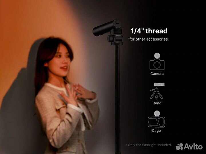 Фонарик Ulanzi LM07 для видеосъемки