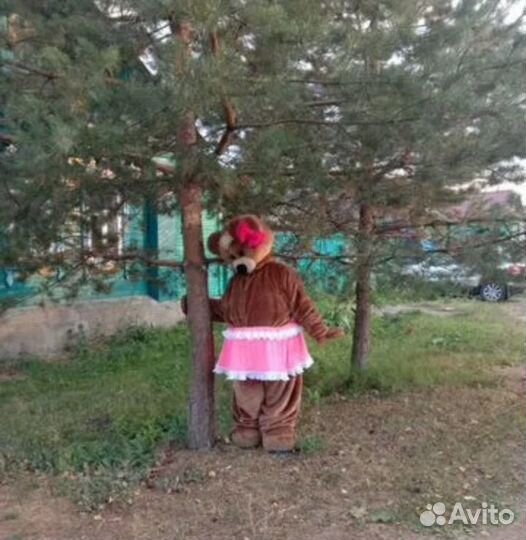 Аниматор на праздник, ведущая, ростовой медведь