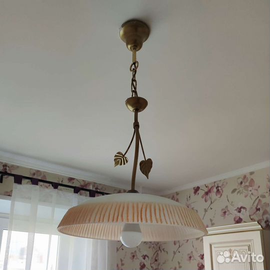 Люстра стекло бу