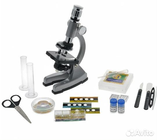 Микроскоп Юный натуралист, 47 предметов
