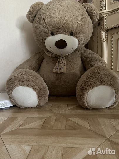Плюшевый медведь огромный