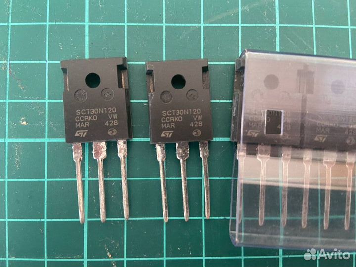 Транзисторы полевые SCT30N120 (N-канальный 45А)