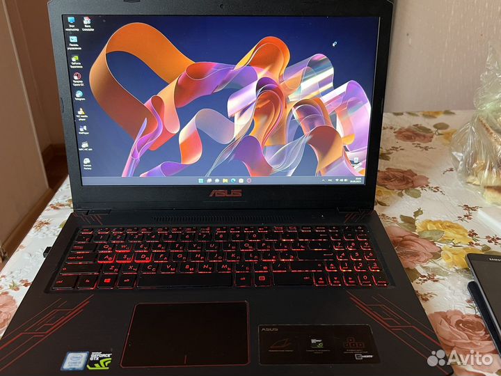 Игровой ноутбук asus