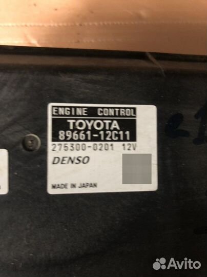 Эбу Corolla E151 E150 1ZR