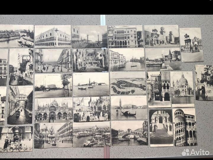 29 дореволюционных открыток. венеция