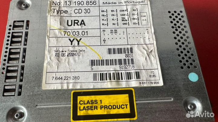 Блок мультимедиа Opel Astra H 1.6 Z16XEP 2007