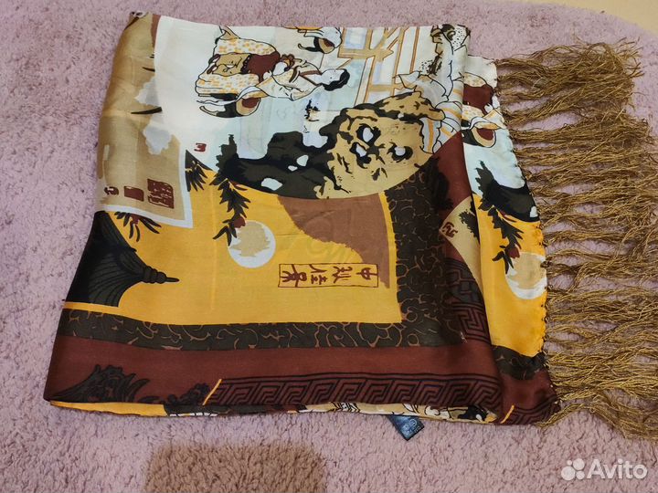 Кашне шелк 100%