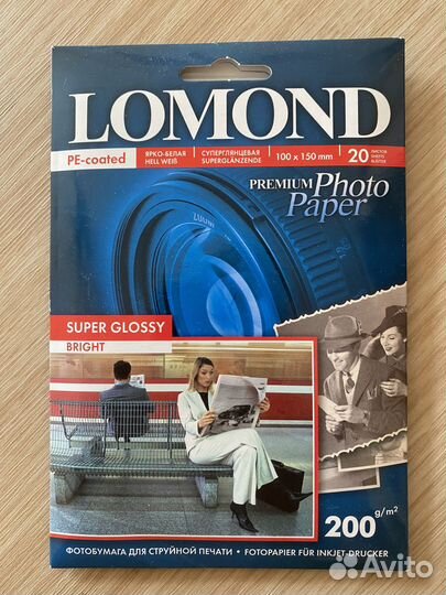 Фотобумага Lomond