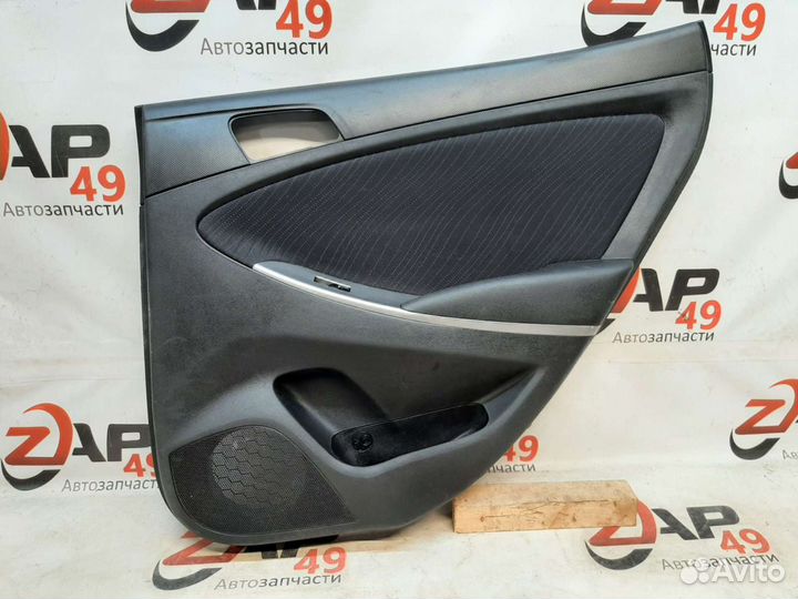 Hyundai Solaris обшивка задней двери