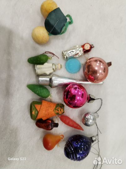 Елочные игрушки СССР