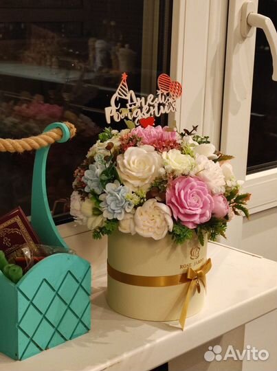 Букеты из мыла ручной работы