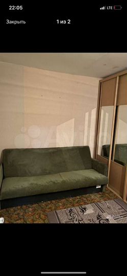 Комната 20 м² в 2-к., 4/5 эт.