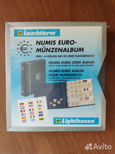 Листы для монет для альбома 