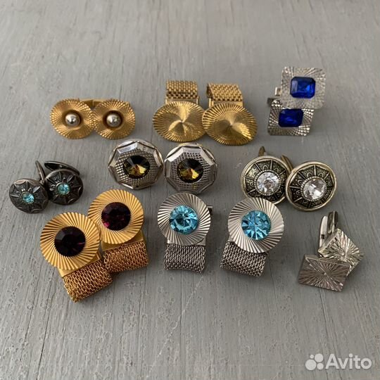 Запонки винтаж СССР