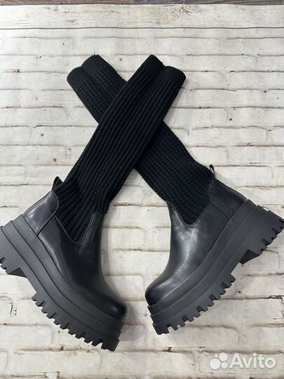 Сапоги чулки женские