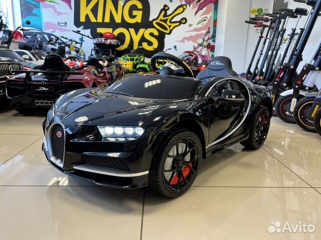 Электромобиль Bugatti Chiron 2.4G 2WD 12V