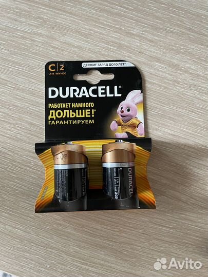 Батарейки duracell C2 LR14/MN1400
