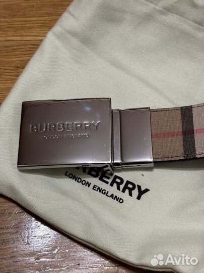 Ремень Burberry Vintage Check Logo