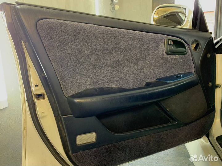 Обшивки дверей mark 2 jzx90 синие