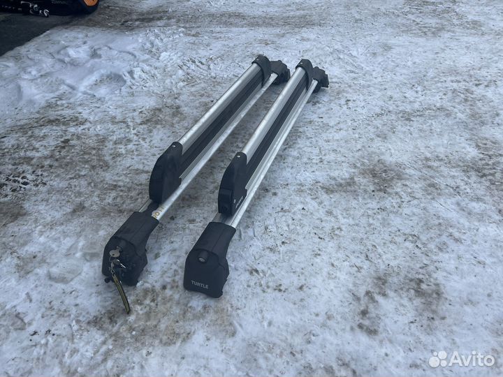 Багажник на крышу turtle AIR2+крепление для лыж