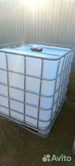 Еврокуб, куб для воды, бочка для полива