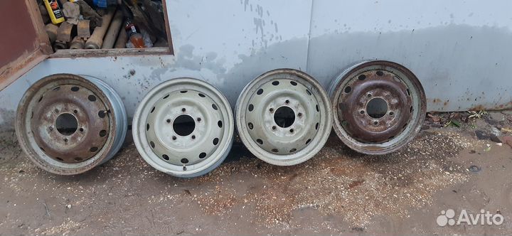 Диски штампы r16 на ниву