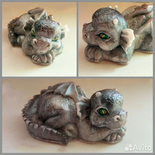 Подарки на новый год: Дракон (мыло ручной работы)