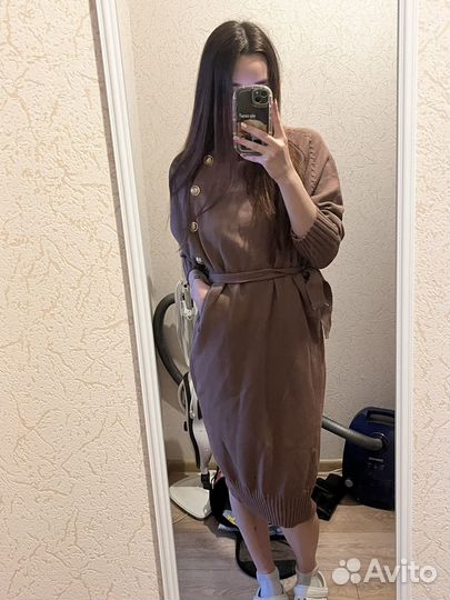 Платье теплое