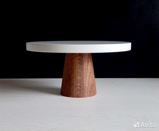 Тортовница деревянная