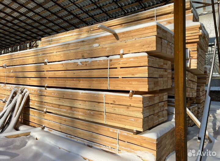 Брус обрезной 150х150х6000мм 1 сорт ГОСТ