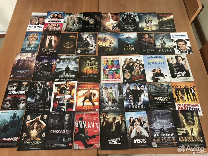 Флаеры фильмов и мультфильмов