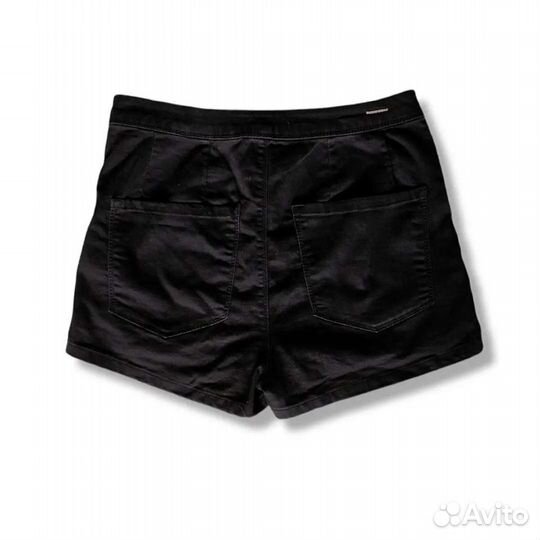 Шорты черные pull&bear