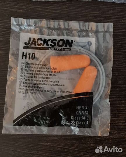 Беруши (противошумные вкладыши) разных видов