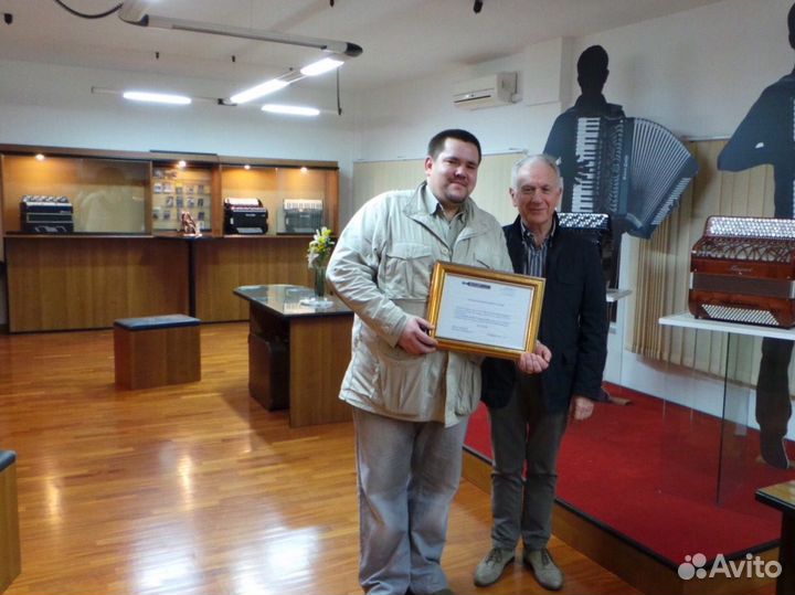 Настройка ремонт Баянов Аккордеонов Гармоний