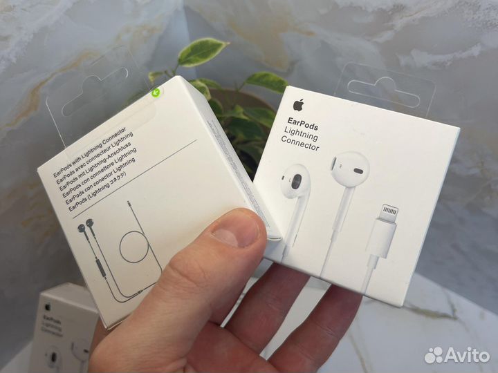Наушники apple earpods lightning оригинал
