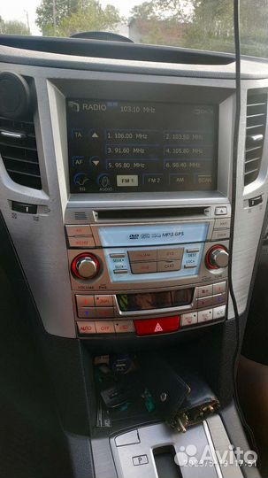 Автомагнитола бу Субару оутбек