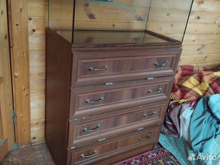 Аквариум 100л с тумбой