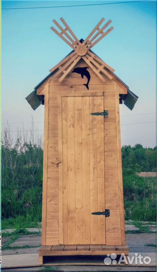 Дачный туалет домик TZQ