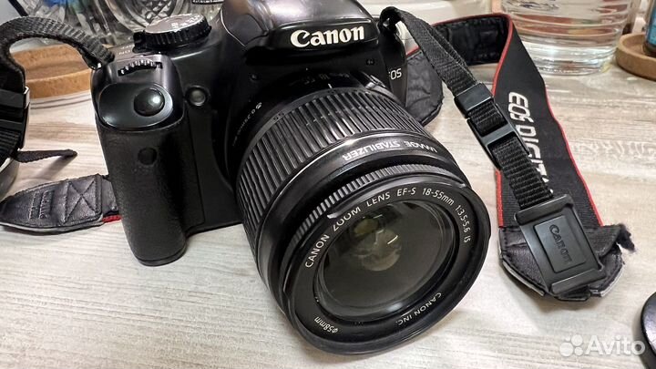 Зеркальный фотоаппарат canon 450D kit